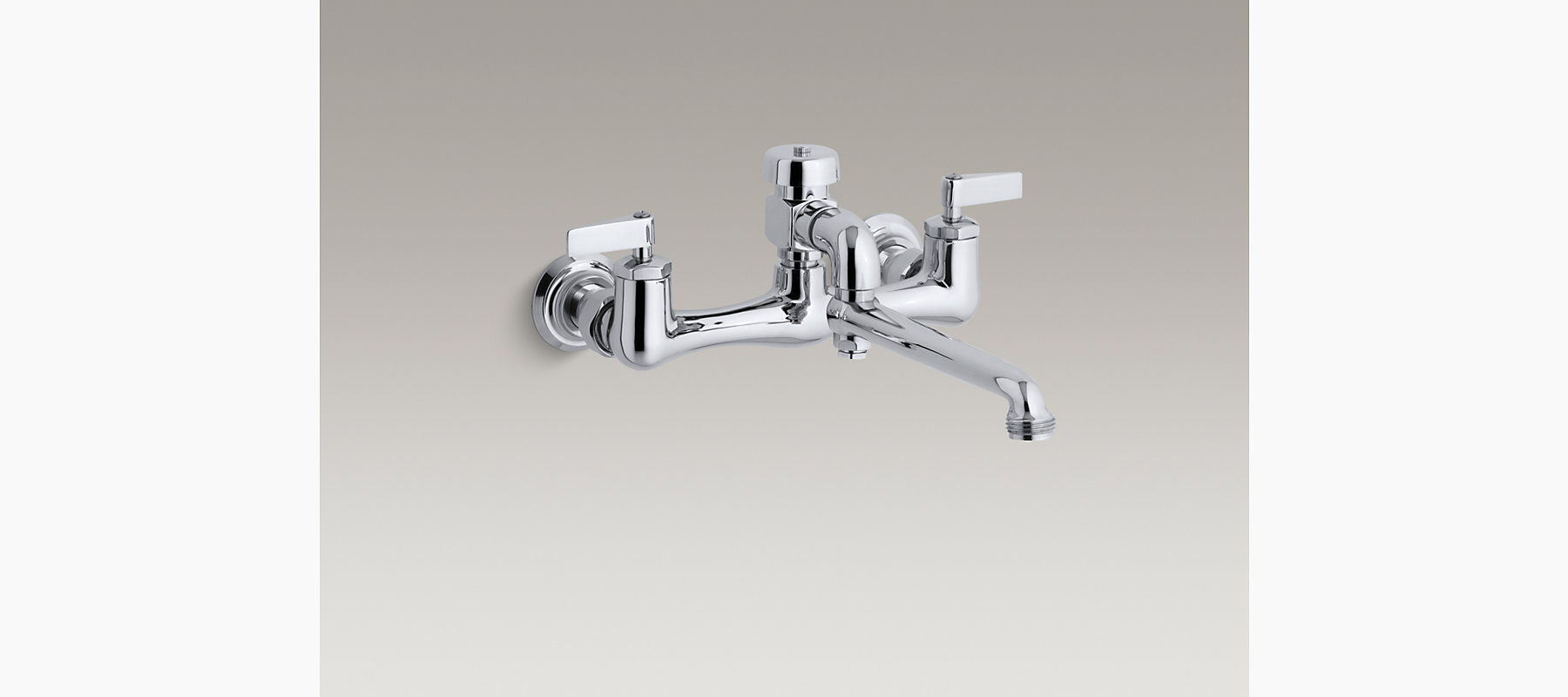 K-13625 | Double lever handle service sink faucet | KOHLER